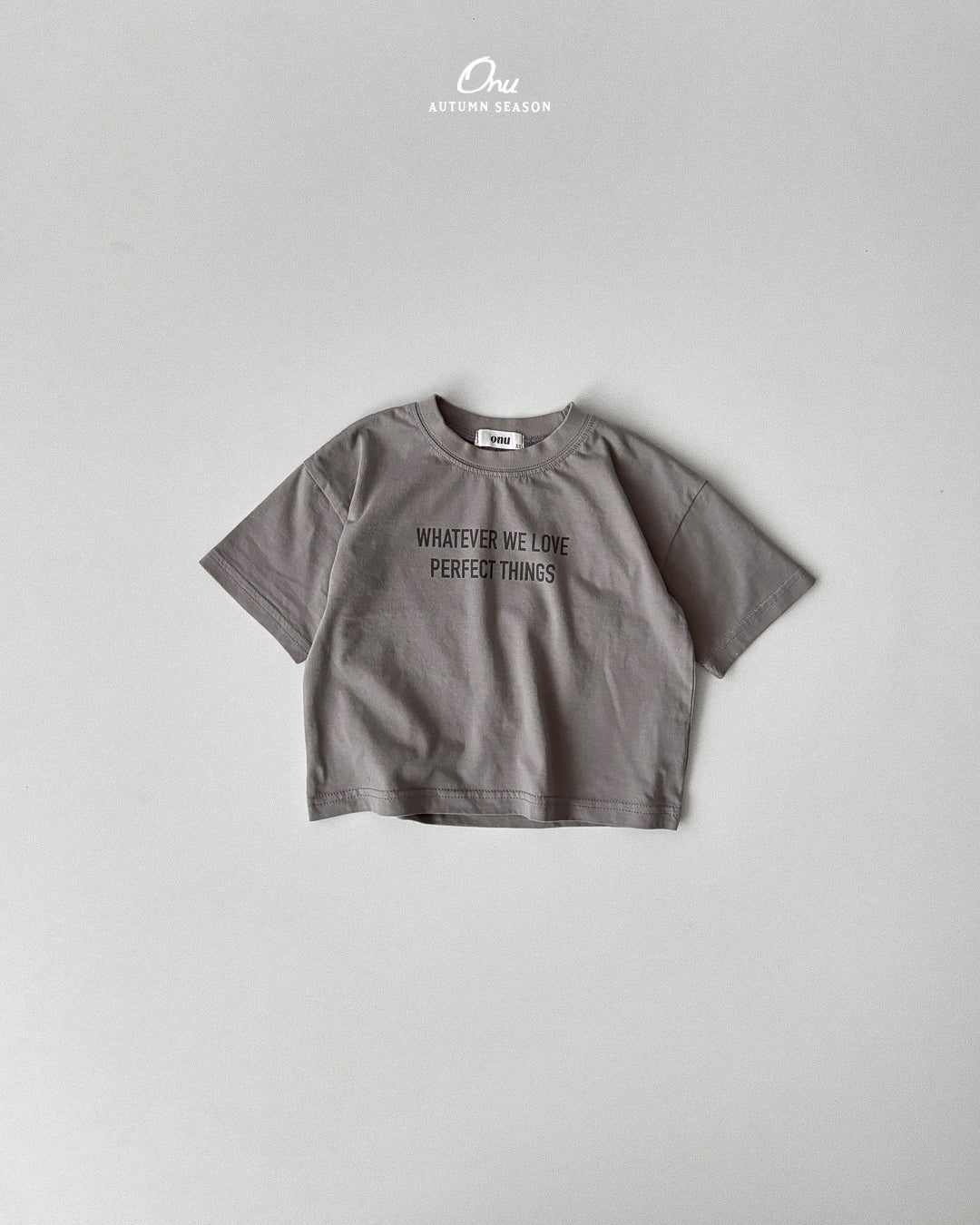 02. Lettering Short Sleeve Tee