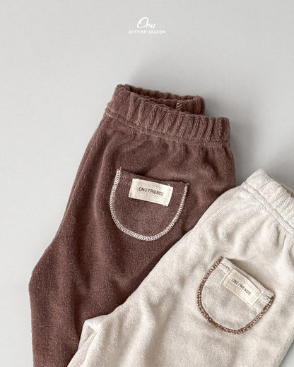 14. Bouclé Terry Pants