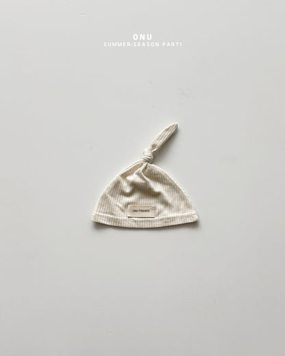 【PREORDER受付終了、ご希望はお問い合わせください。】53.Baby ribbed hat