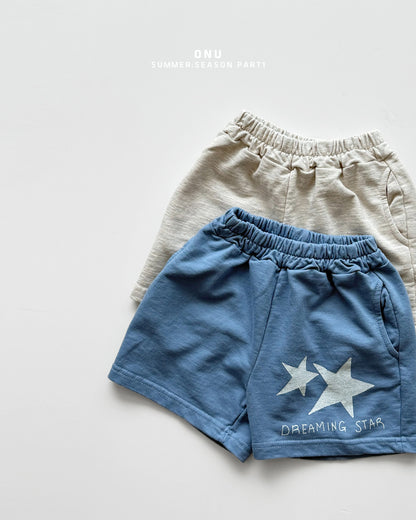 【PREORDER受付終了、ご希望はお問い合わせください。】13.Star shorts