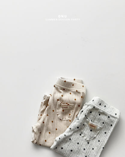 【PREORDER受付終了、ご希望はお問い合わせください。】03.Dot bloomer pants