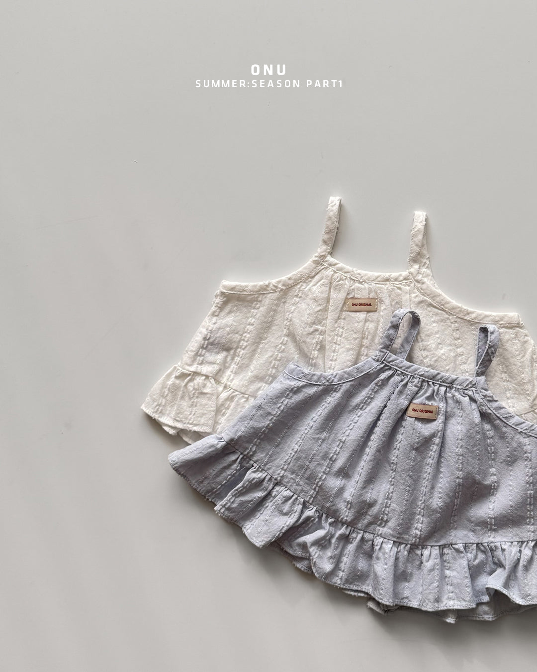 【PREORDER受付終了、ご希望はお問い合わせください。】26.Frill sleeveless blouse