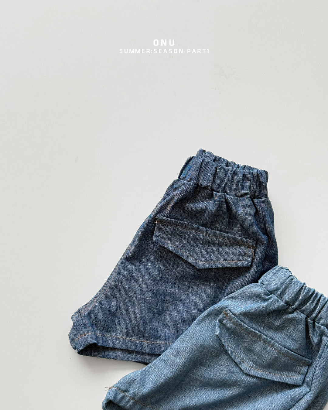 38.Pocket denim pants
