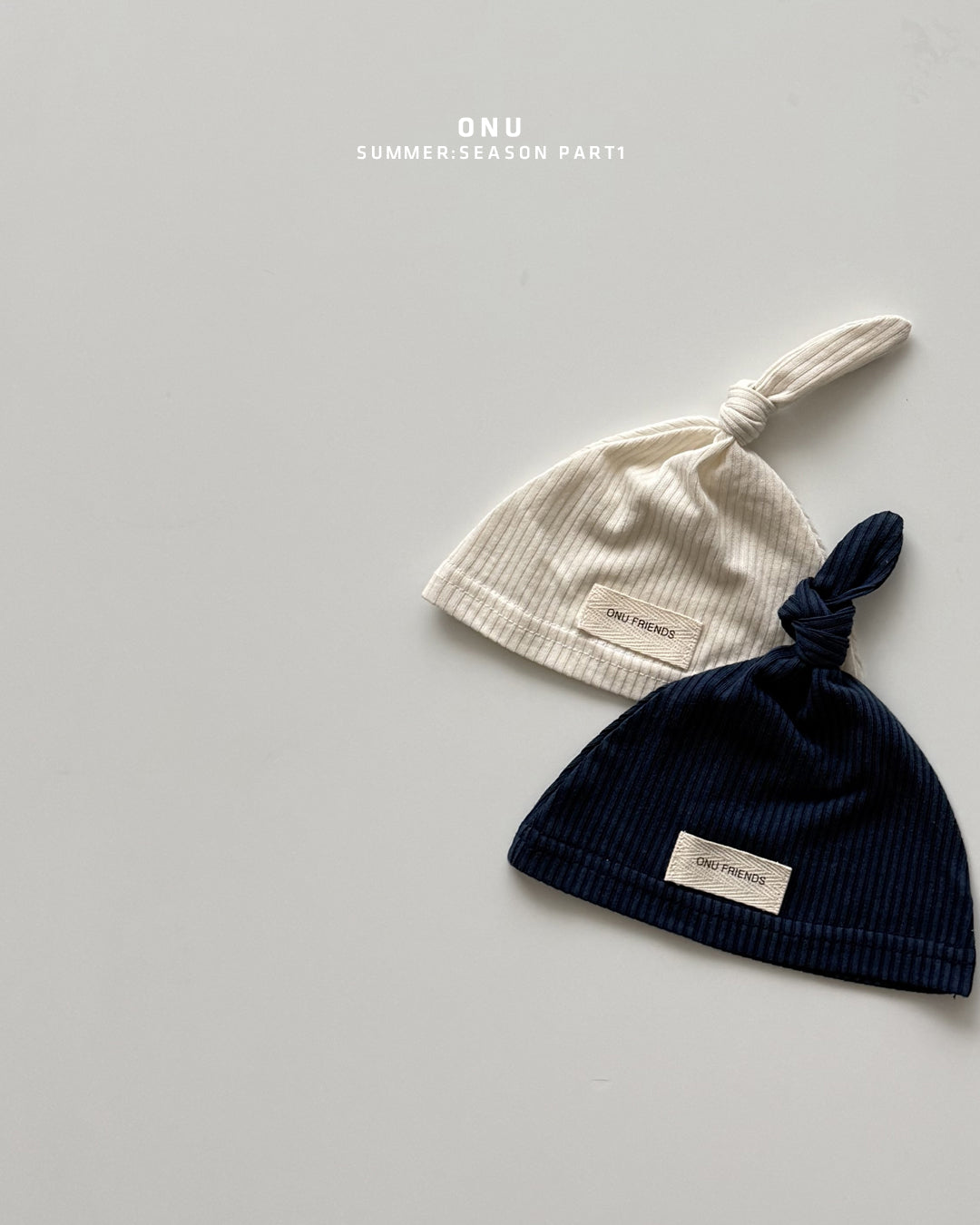 【PREORDER受付終了、ご希望はお問い合わせください。】53.Baby ribbed hat