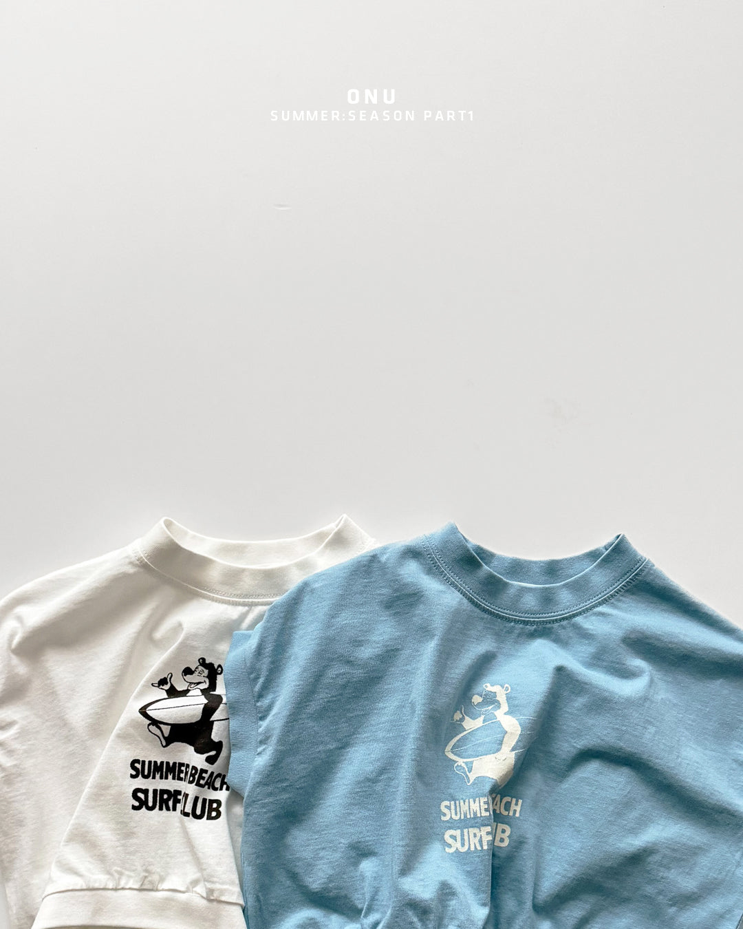 【PREORDER受付終了、ご希望はお問い合わせください。】16.Surfing bear tee