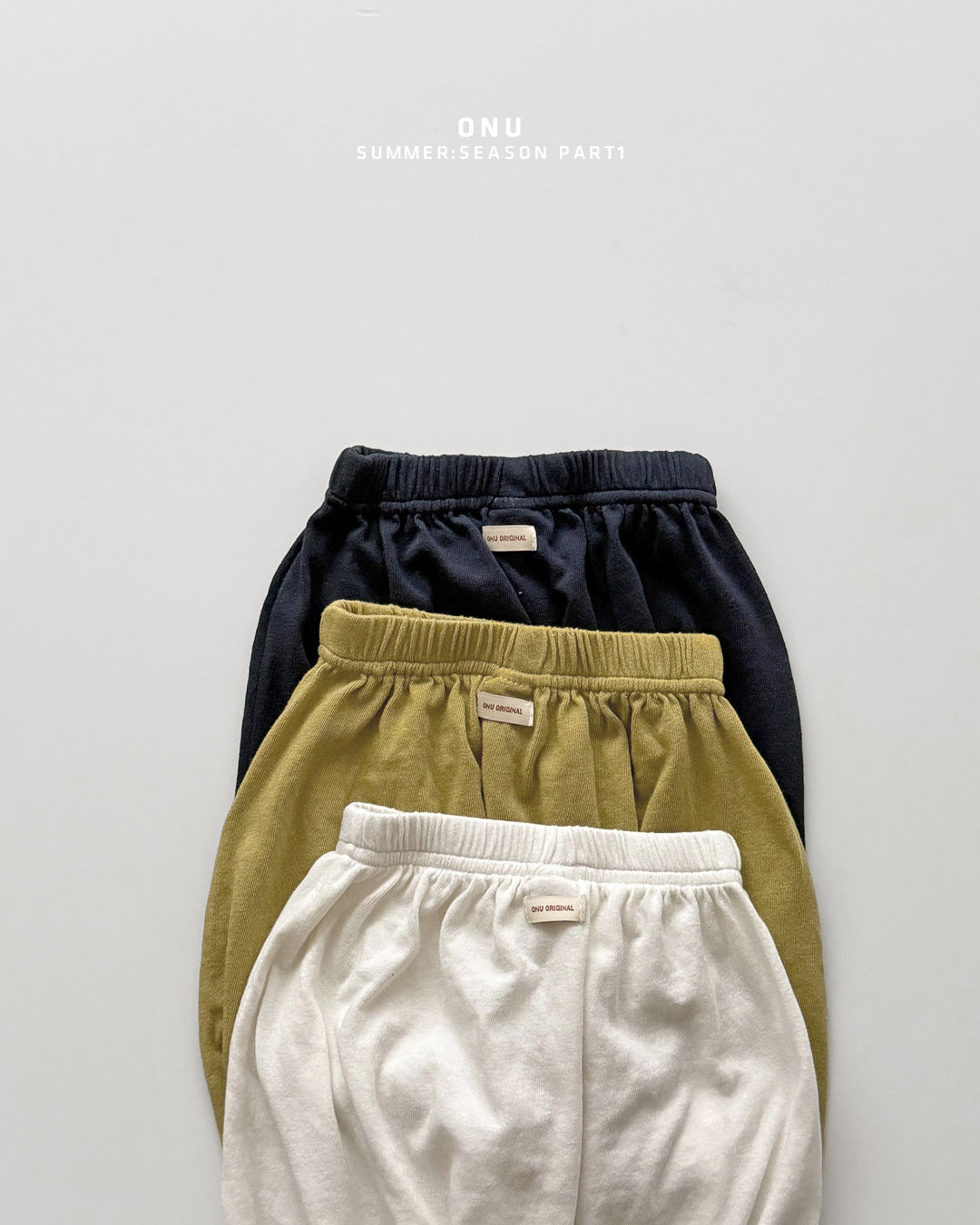 【PREORDER受付終了、ご希望はお問い合わせください。】55.Baby soft bloomer pants