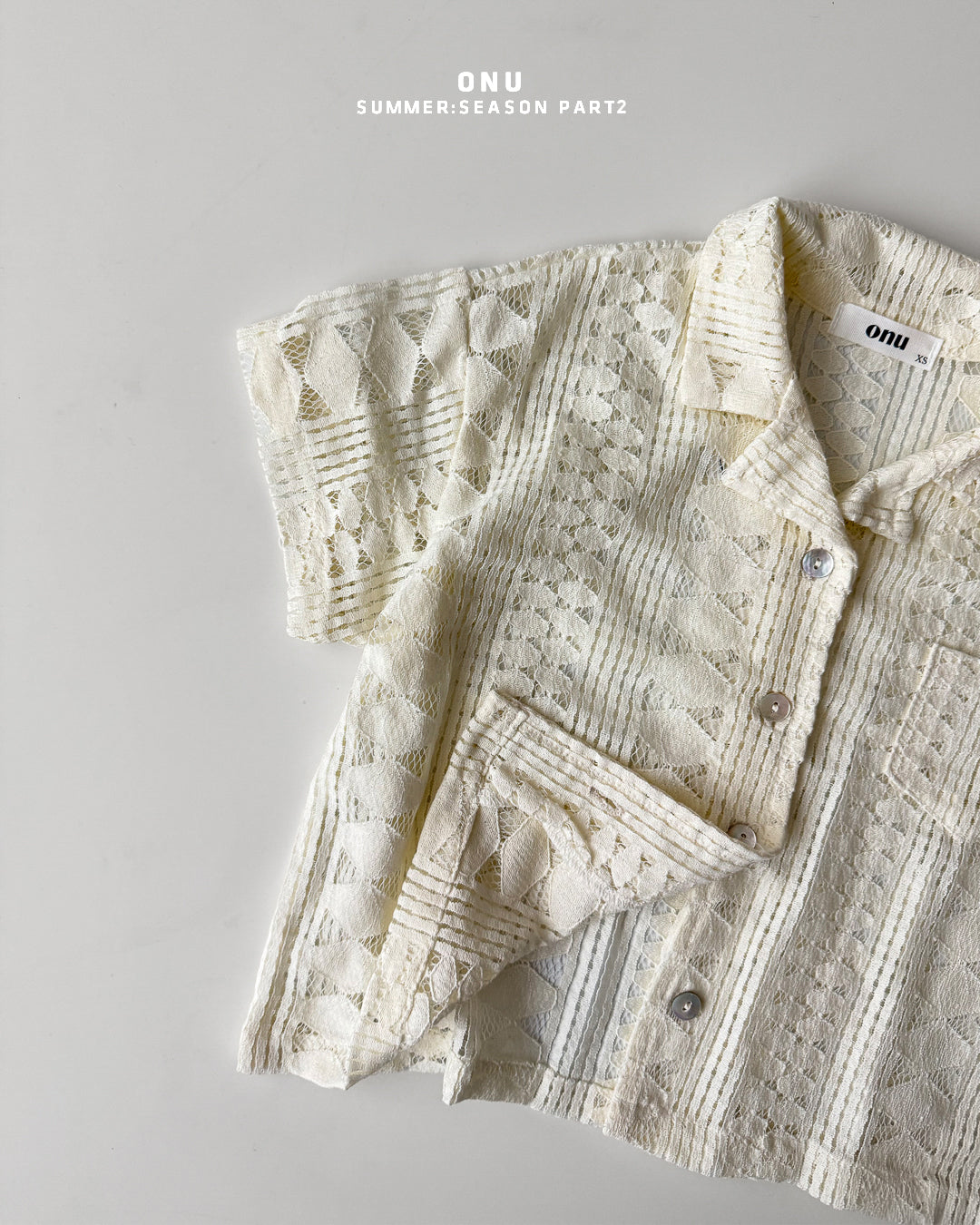 【期間限定 PRE-ODER】3.Jacquard Beach Shirt