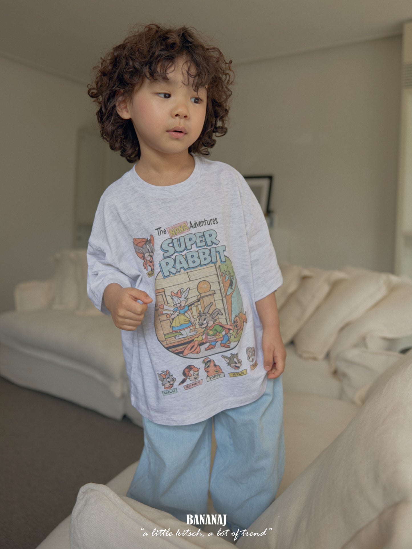 【PREORDER受付終了、ご希望はお問い合わせください。】31.Super Rabbit Tee (Adult)
