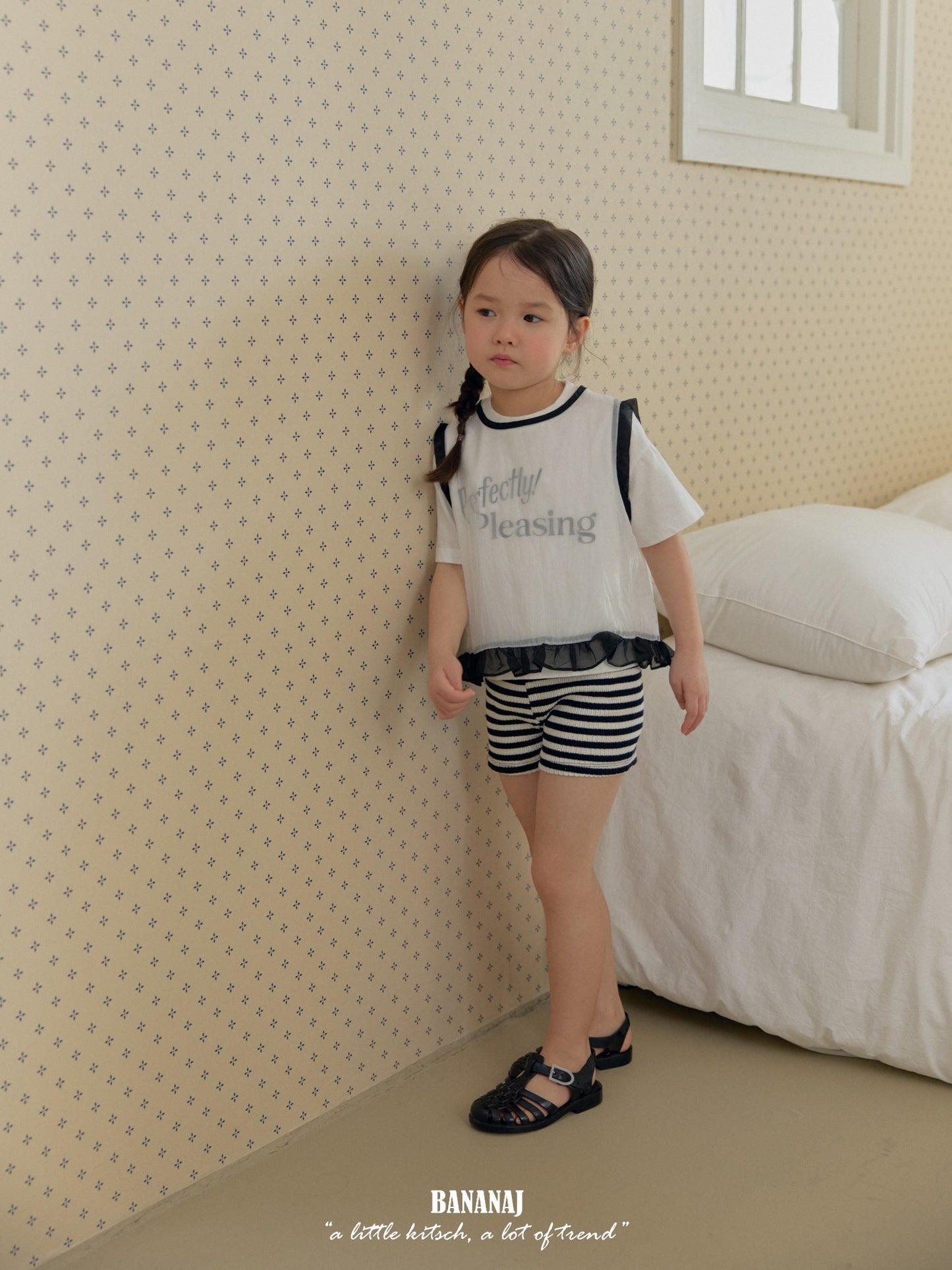 【PREORDER受付終了、ご希望はお問い合わせください。】15.Striped Leggings Pants
