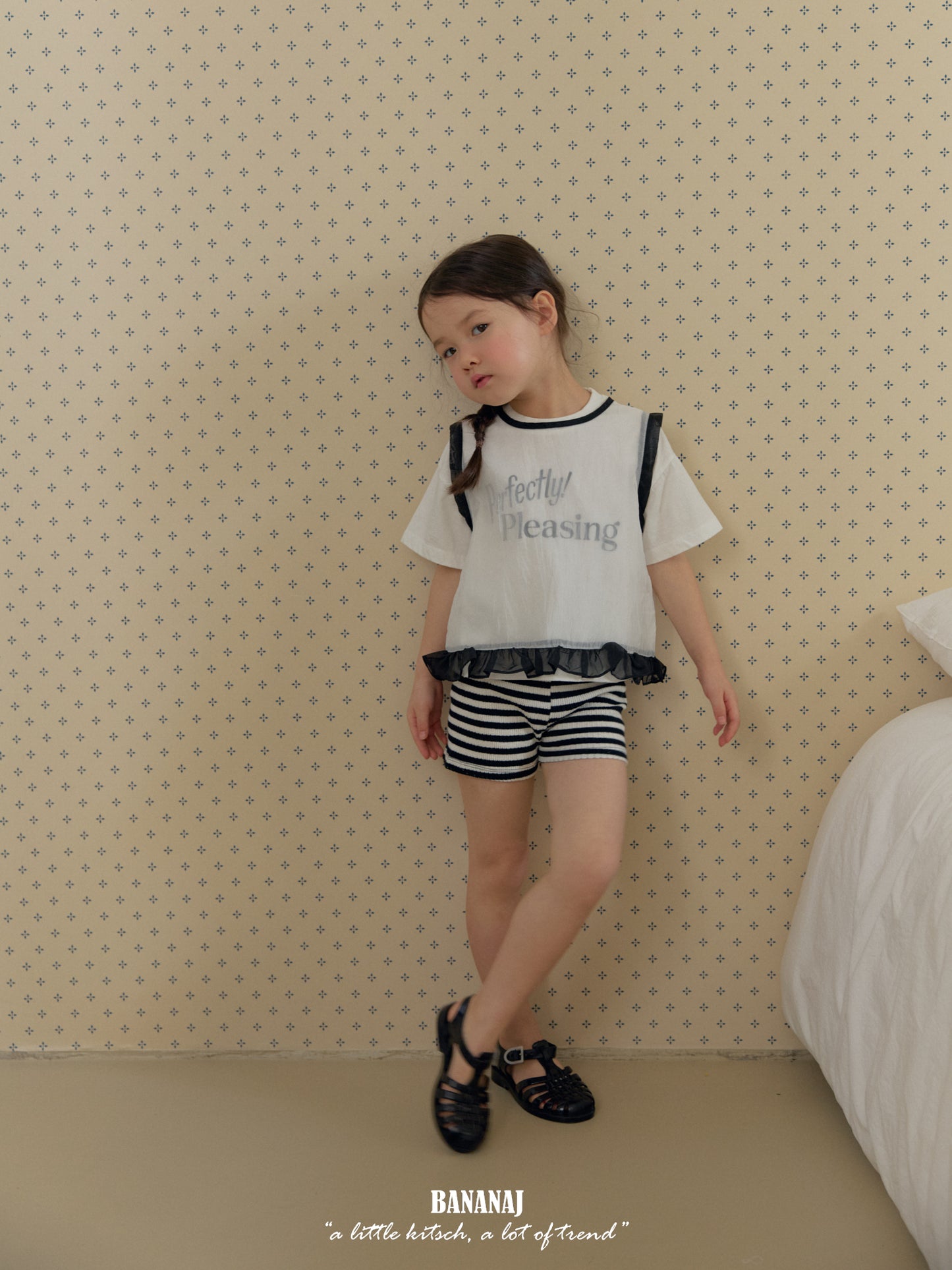 【PREORDER受付終了、ご希望はお問い合わせください。】15.Striped Leggings Pants