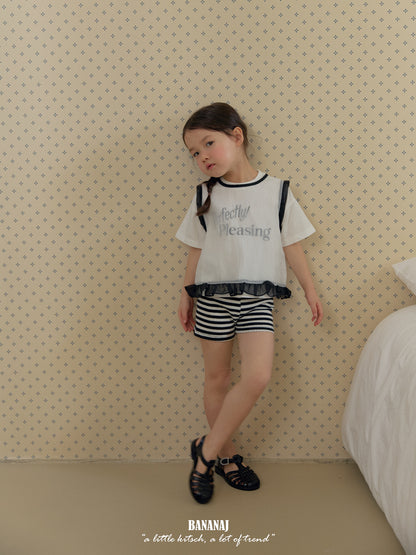 【PREORDER受付終了、ご希望はお問い合わせください。】15.Striped Leggings Pants