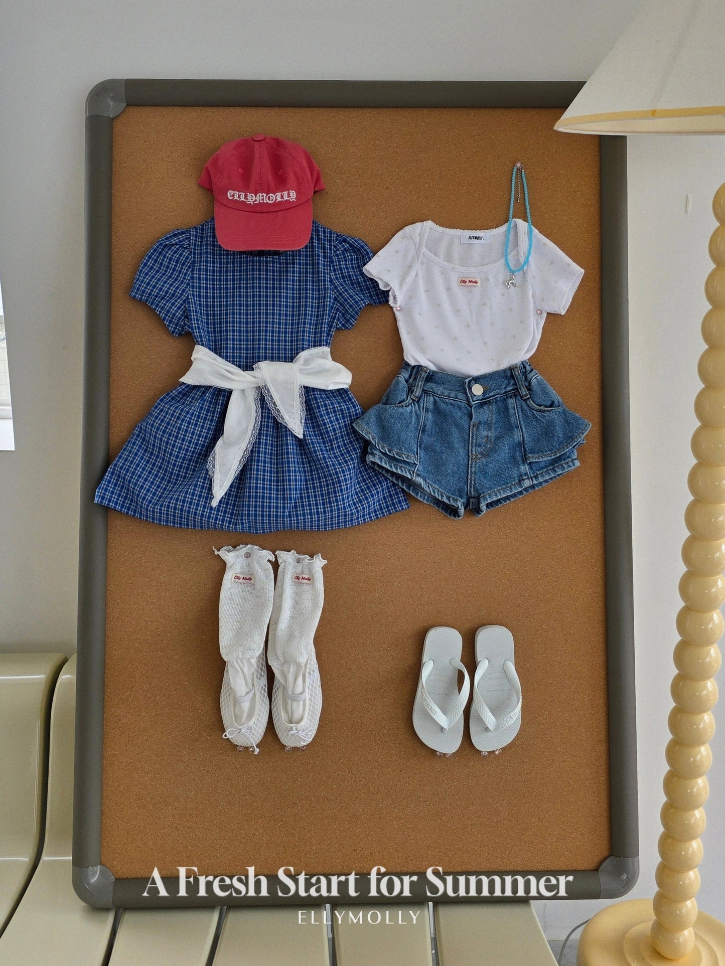 【PREORDER 4日間限定】41.Mellow Check Dress