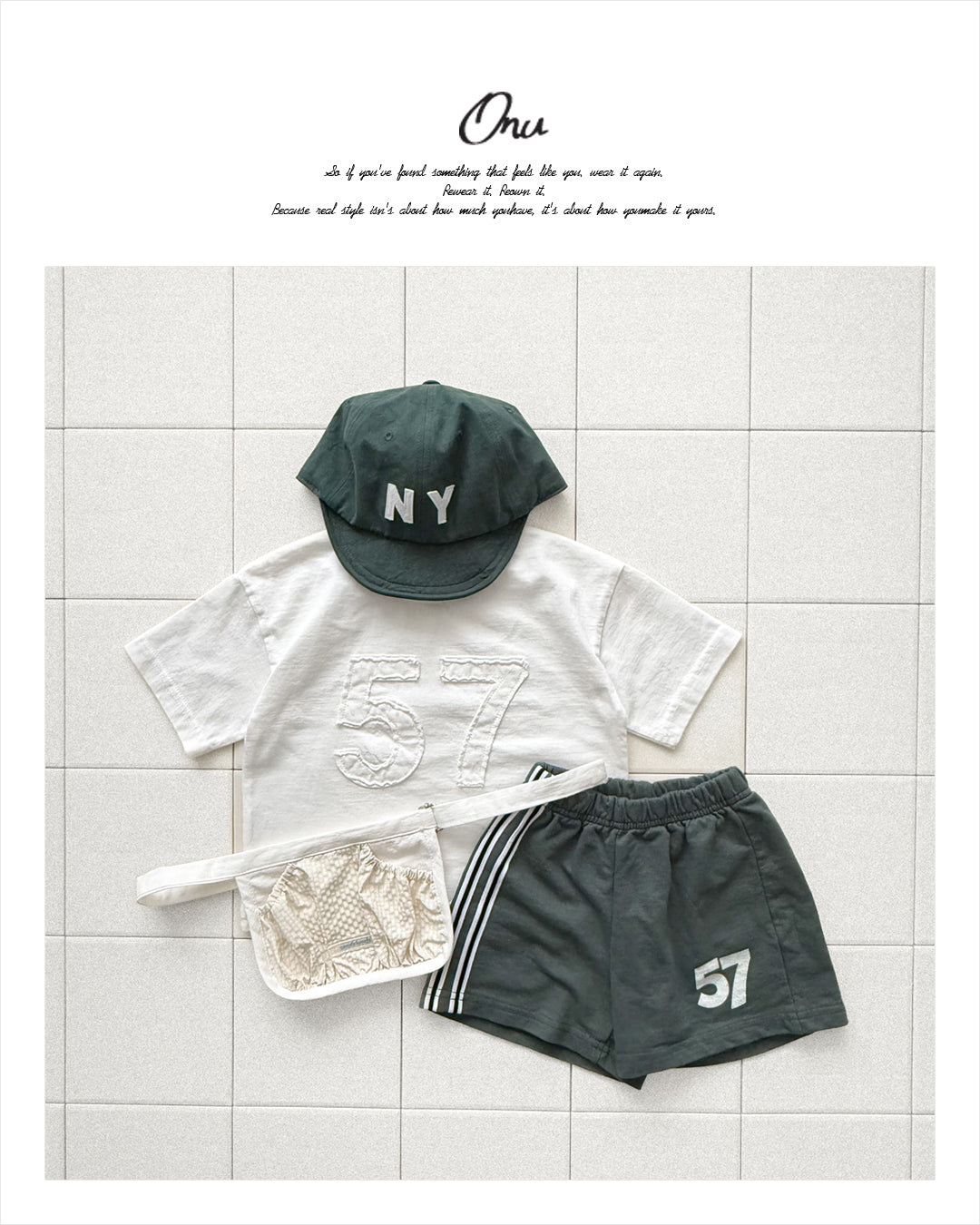 【PREORDER受付終了、ご希望はお問い合わせください。】22.Number patch tee