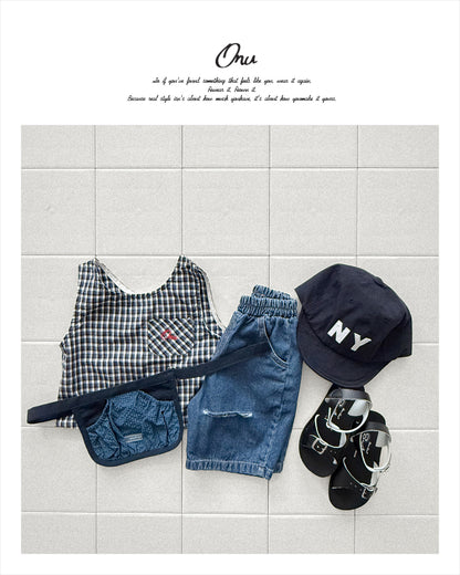 【PREORDER受付終了、ご希望はお問い合わせください。】39.Distressed denim pants
