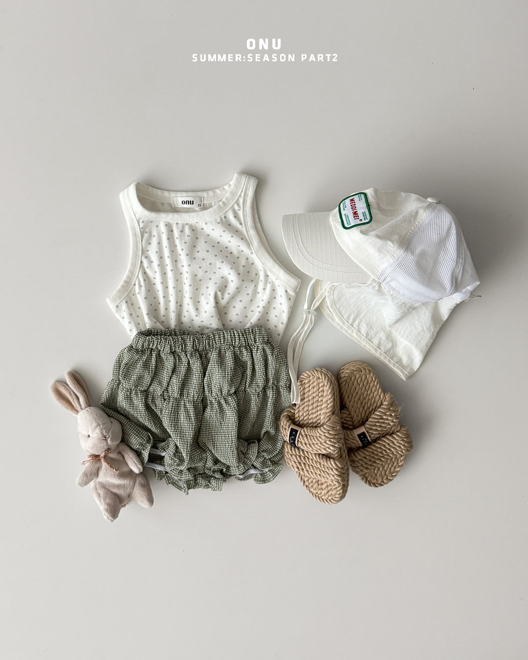 【期間限定 PRE-ODER】1.Sherbet Sleeveless Top