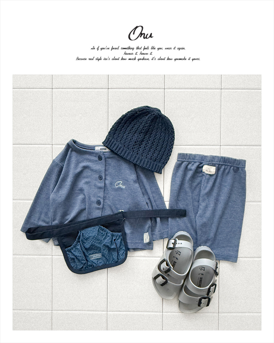 【PREORDER受付終了、ご希望はお問い合わせください。】35.Ribbed 5/10 leggings