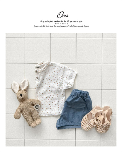 【PREORDER受付終了、ご希望はお問い合わせください。】31.Flower lace tee