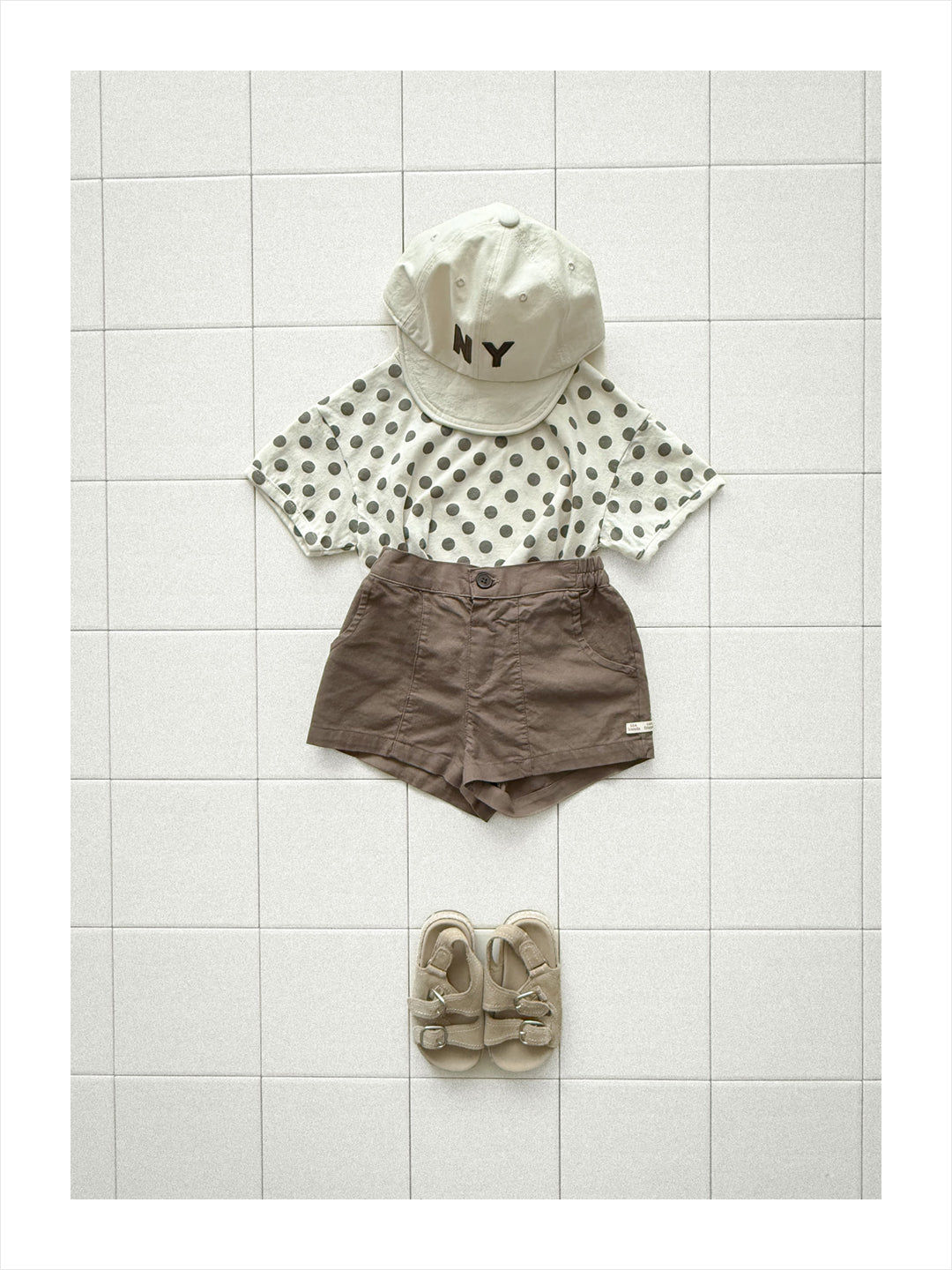 【PREORDER受付終了、ご希望はお問い合わせください。】21.Eco dot short sleeve tee