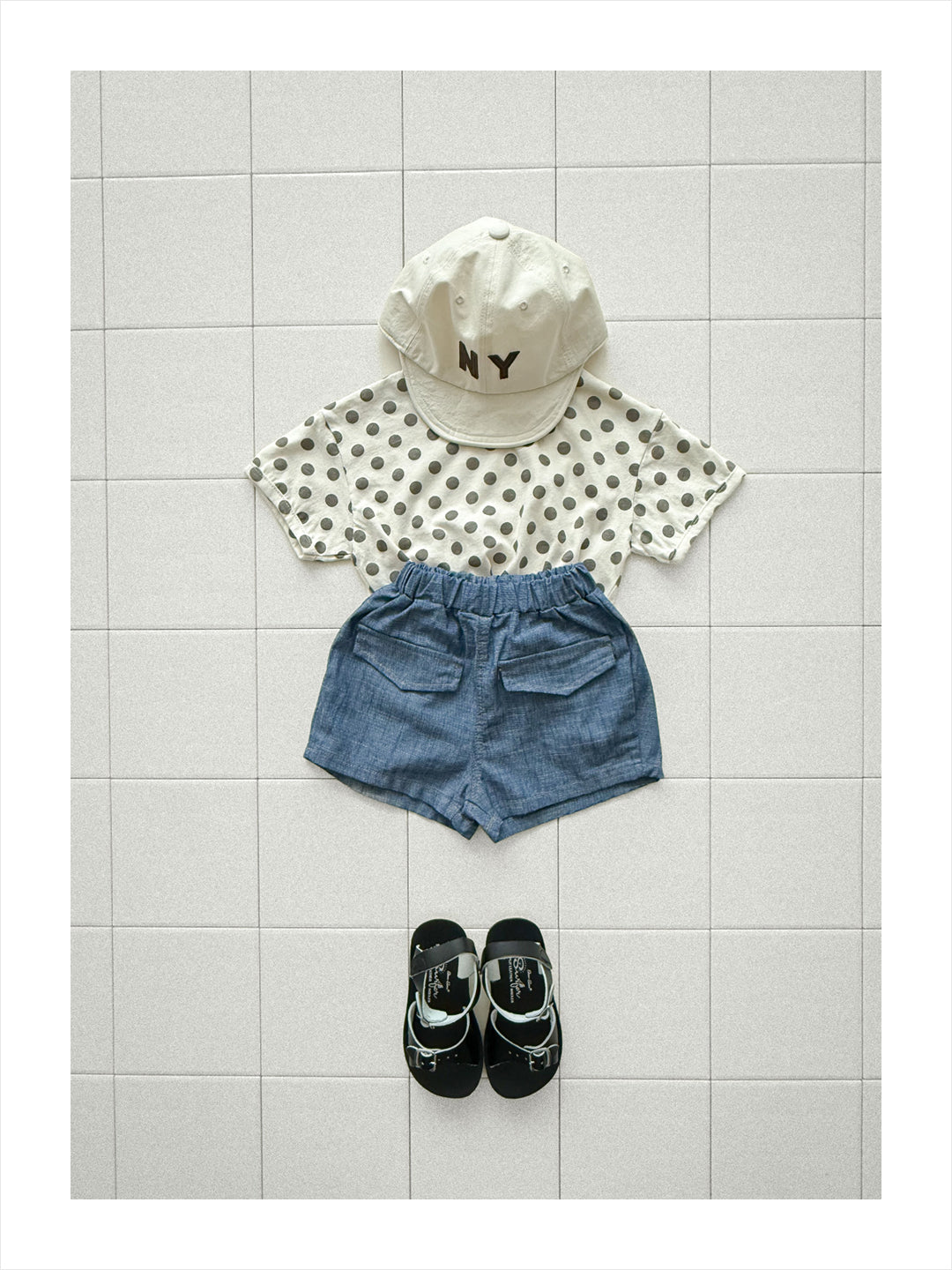【PREORDER受付終了、ご希望はお問い合わせください。】21.Eco dot short sleeve tee