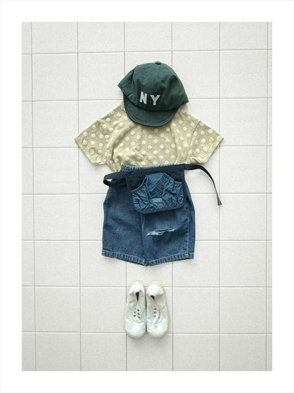 【PREORDER受付終了、ご希望はお問い合わせください。】39.Distressed denim pants