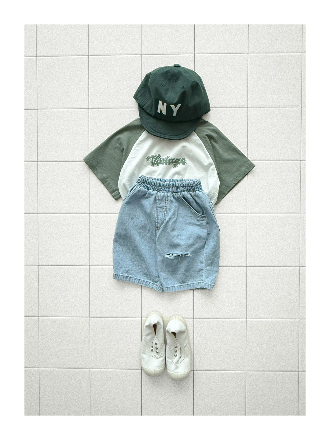 【PREORDER受付終了、ご希望はお問い合わせください。】24.Vintage short sleeve tee