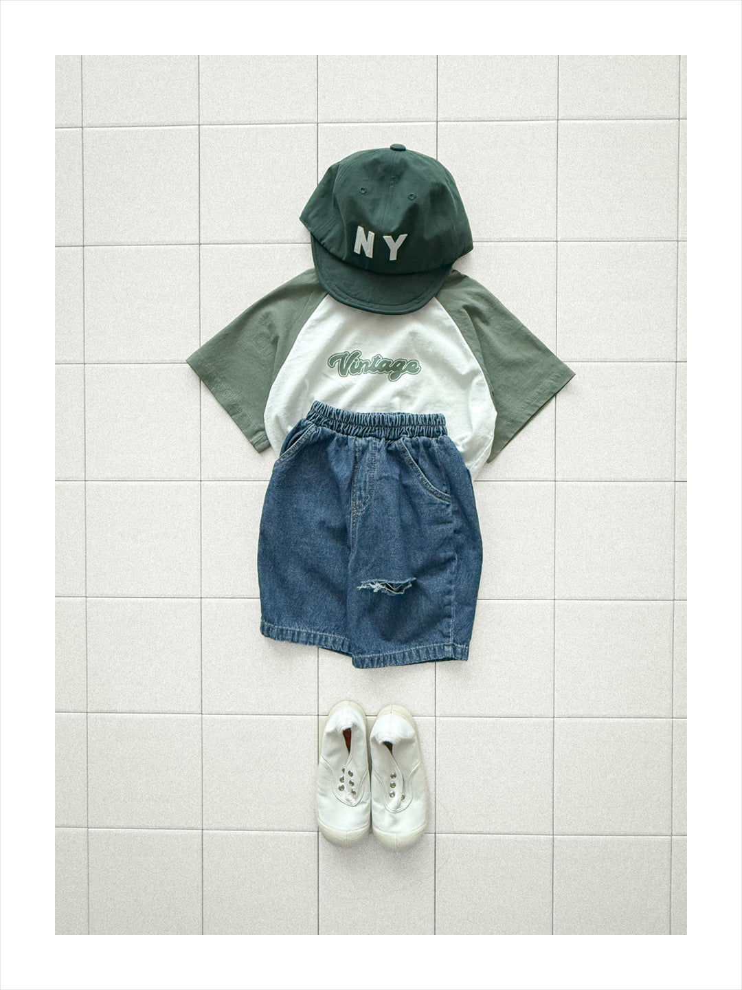 【PREORDER受付終了、ご希望はお問い合わせください。】24.Vintage short sleeve tee