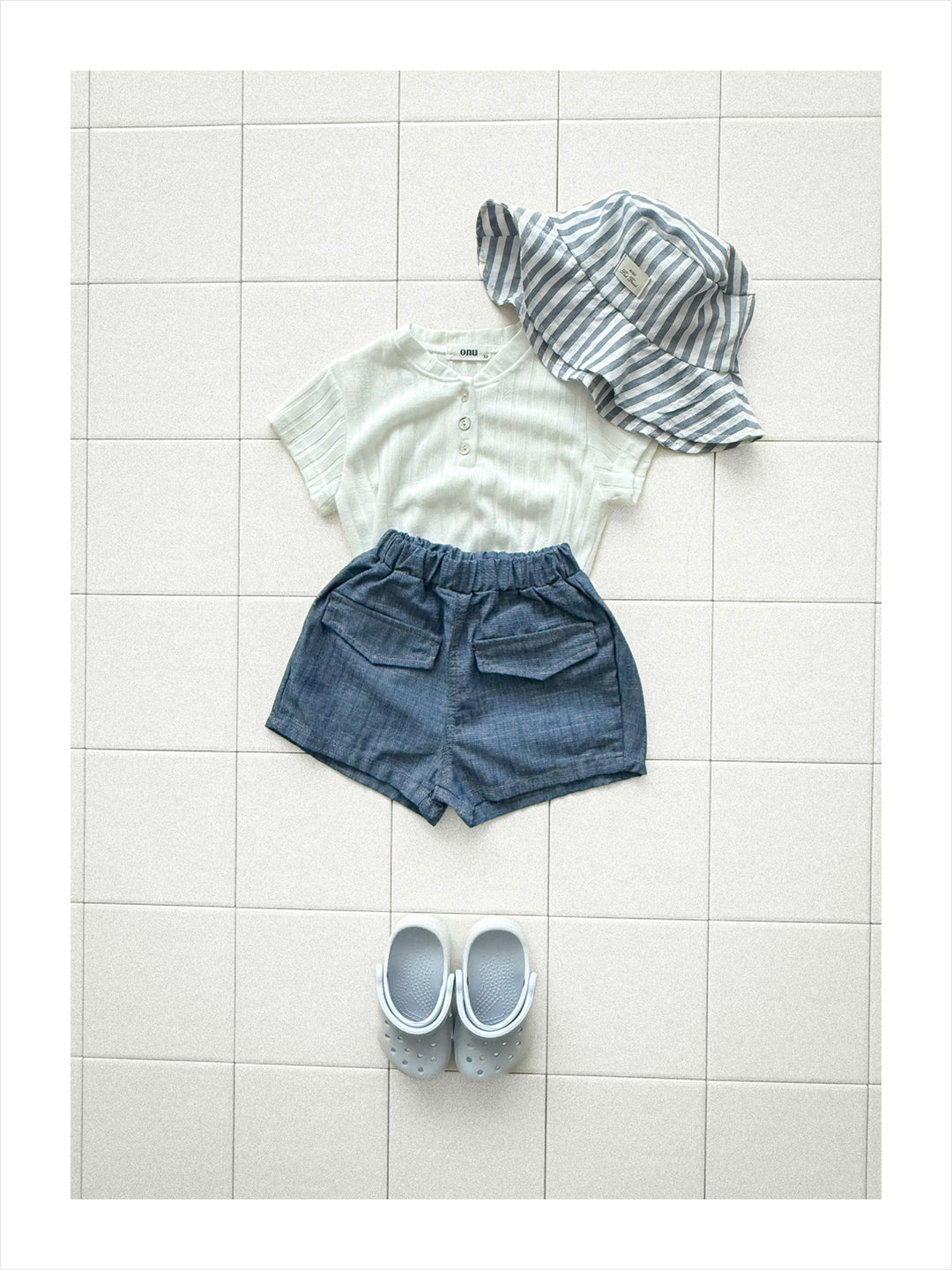 38.Pocket denim pants