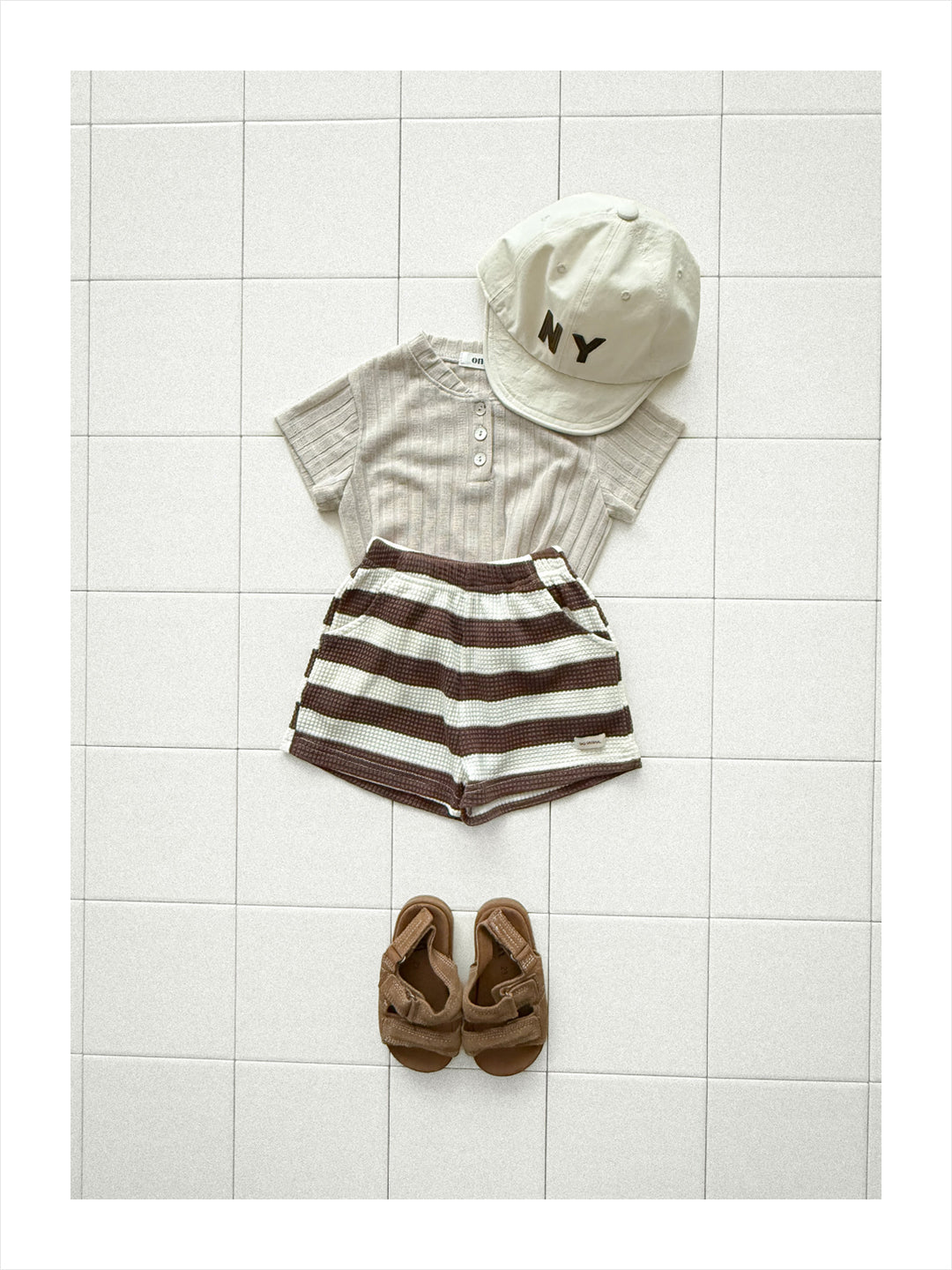 【PREORDER受付終了、ご希望はお問い合わせください。】30.Waffle denim pants