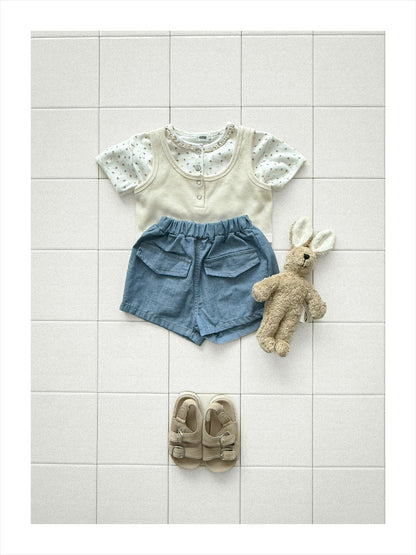 【PREORDER受付終了、ご希望はお問い合わせください。】31.Flower lace tee