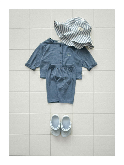 【PREORDER受付終了、ご希望はお問い合わせください。】34.Summer ribbed cardigan