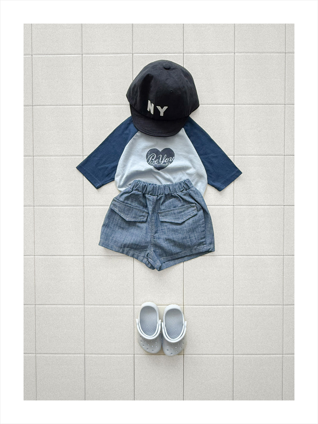 38.Pocket denim pants