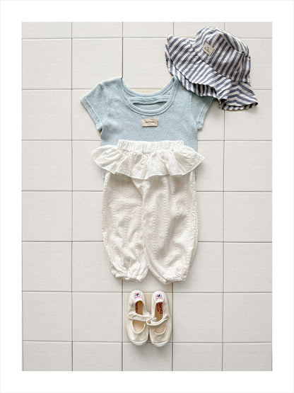 【PREORDER受付終了、ご希望はお問い合わせください。】27.Frill bloomer pants