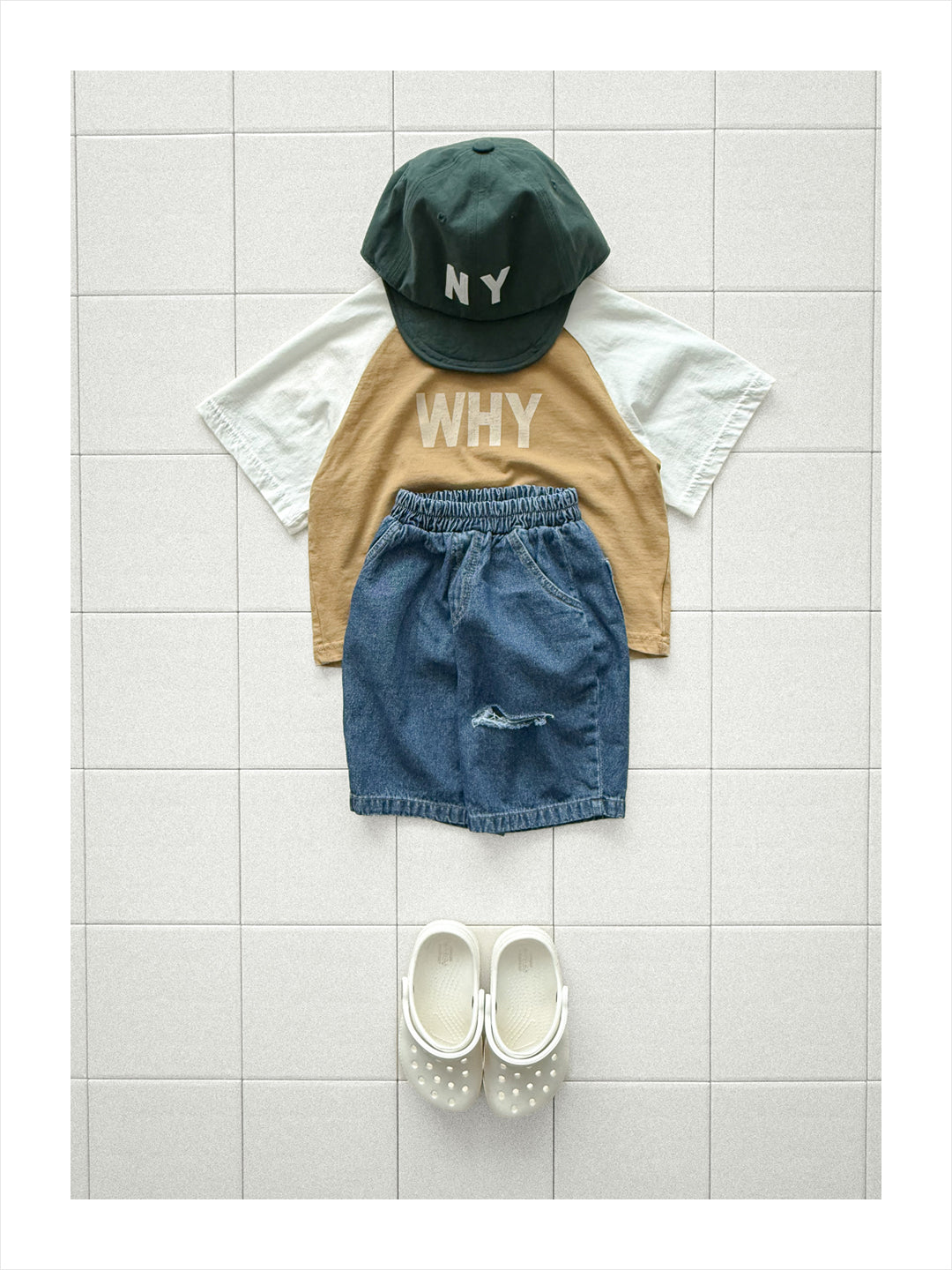 【PREORDER受付終了、ご希望はお問い合わせください。】09.WHY raglan tee
