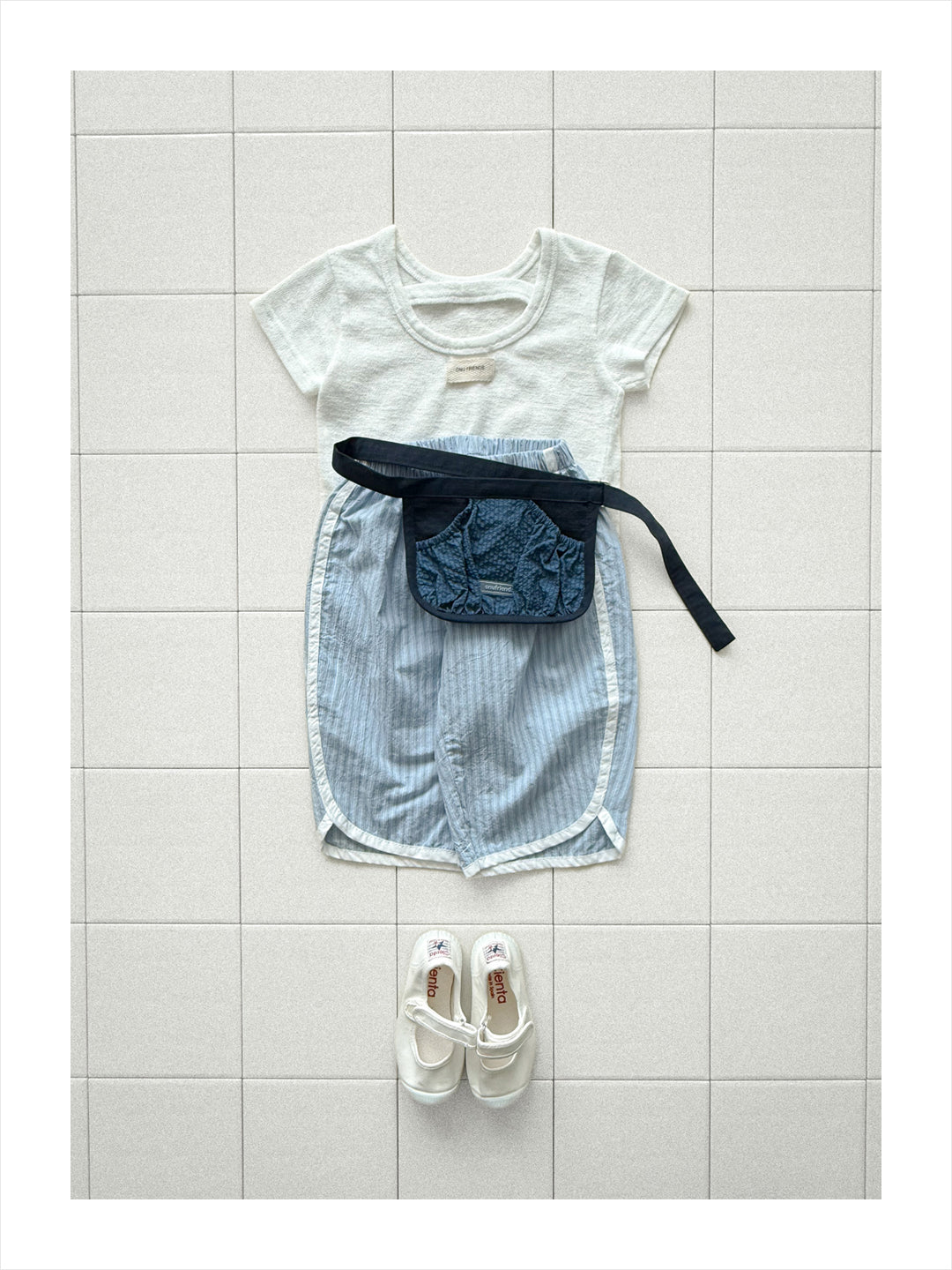 【PREORDER受付終了、ご希望はお問い合わせください。】11.ST ribbed pants