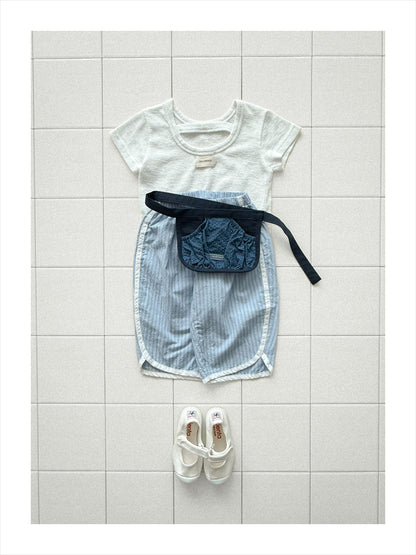 【PREORDER受付終了、ご希望はお問い合わせください。】11.ST ribbed pants
