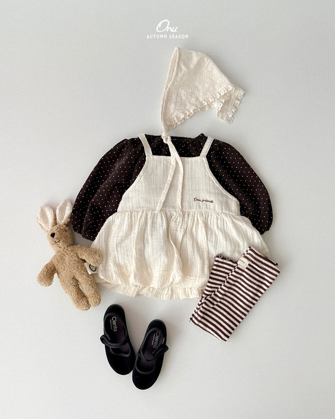 21. Dot Shirring Blouse