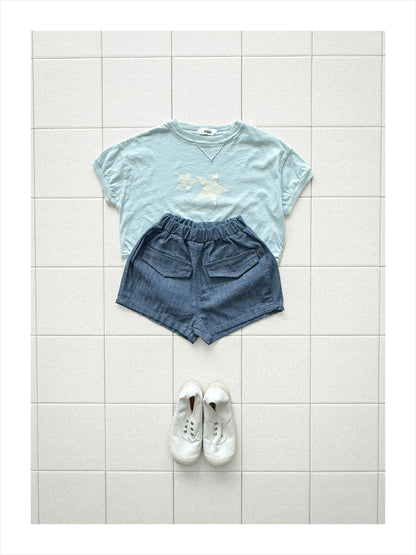 【PREORDER受付終了、ご希望はお問い合わせください。】12.Star ribbed tee