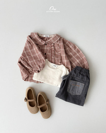 34. Petite Frill Blouse