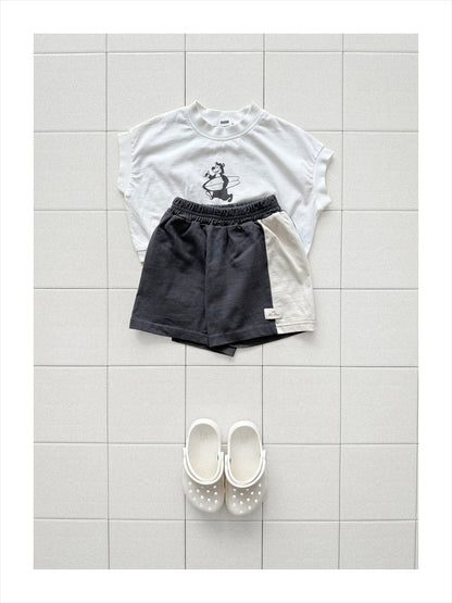 【PREORDER受付終了、ご希望はお問い合わせください。】16.Surfing bear tee