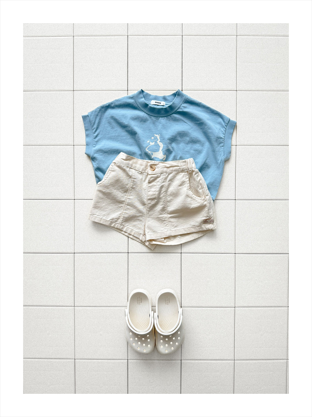 【PREORDER受付終了、ご希望はお問い合わせください。】16.Surfing bear tee