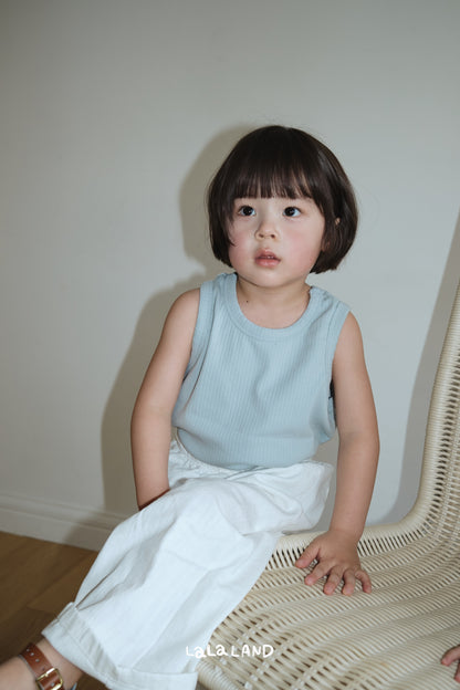 【PREORDER受付終了、ご希望はお問い合わせください。】60.26 Rib Sleeveless T-shirt