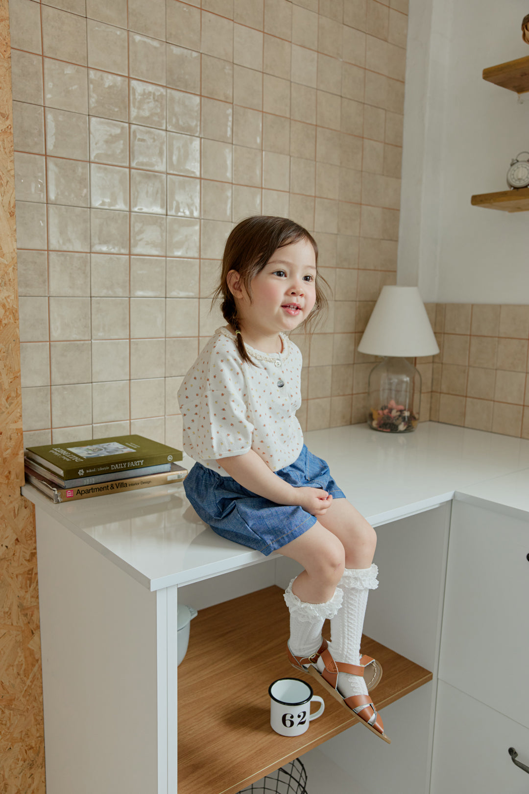 【PREORDER受付終了、ご希望はお問い合わせください。】31.Flower lace tee