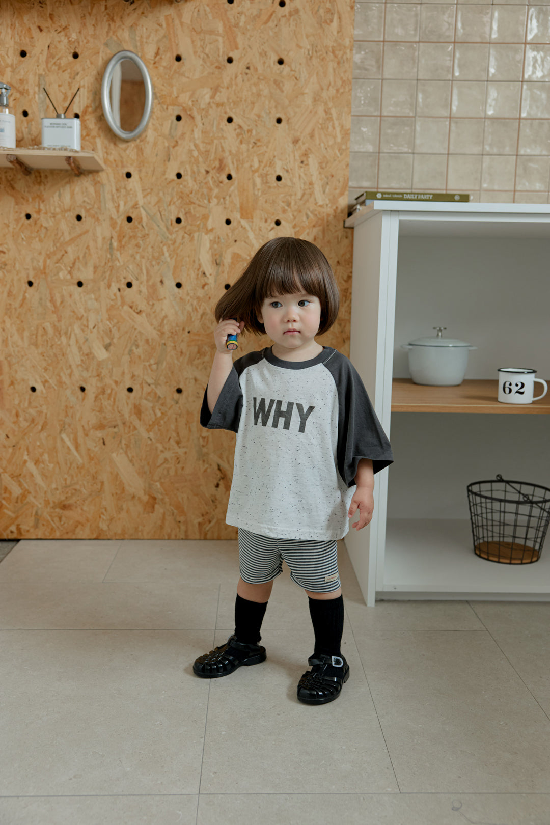 【PREORDER受付終了、ご希望はお問い合わせください。】09.WHY raglan tee