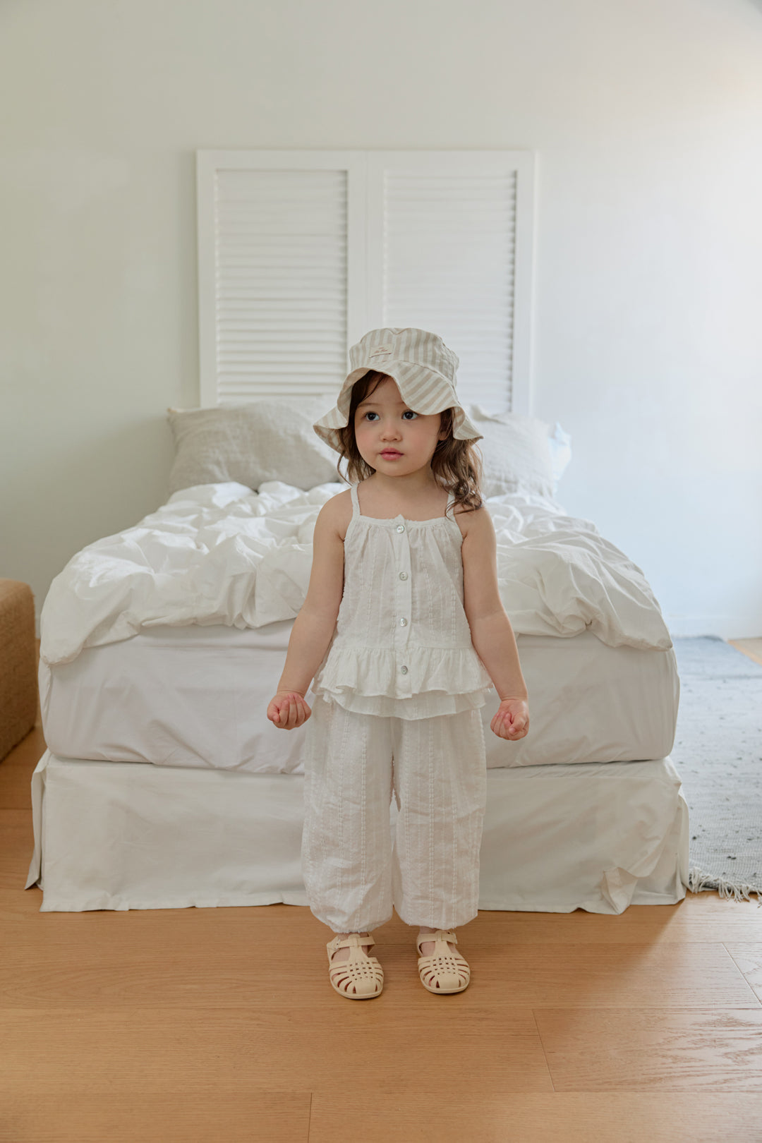 【PREORDER受付終了、ご希望はお問い合わせください。】27.Frill bloomer pants