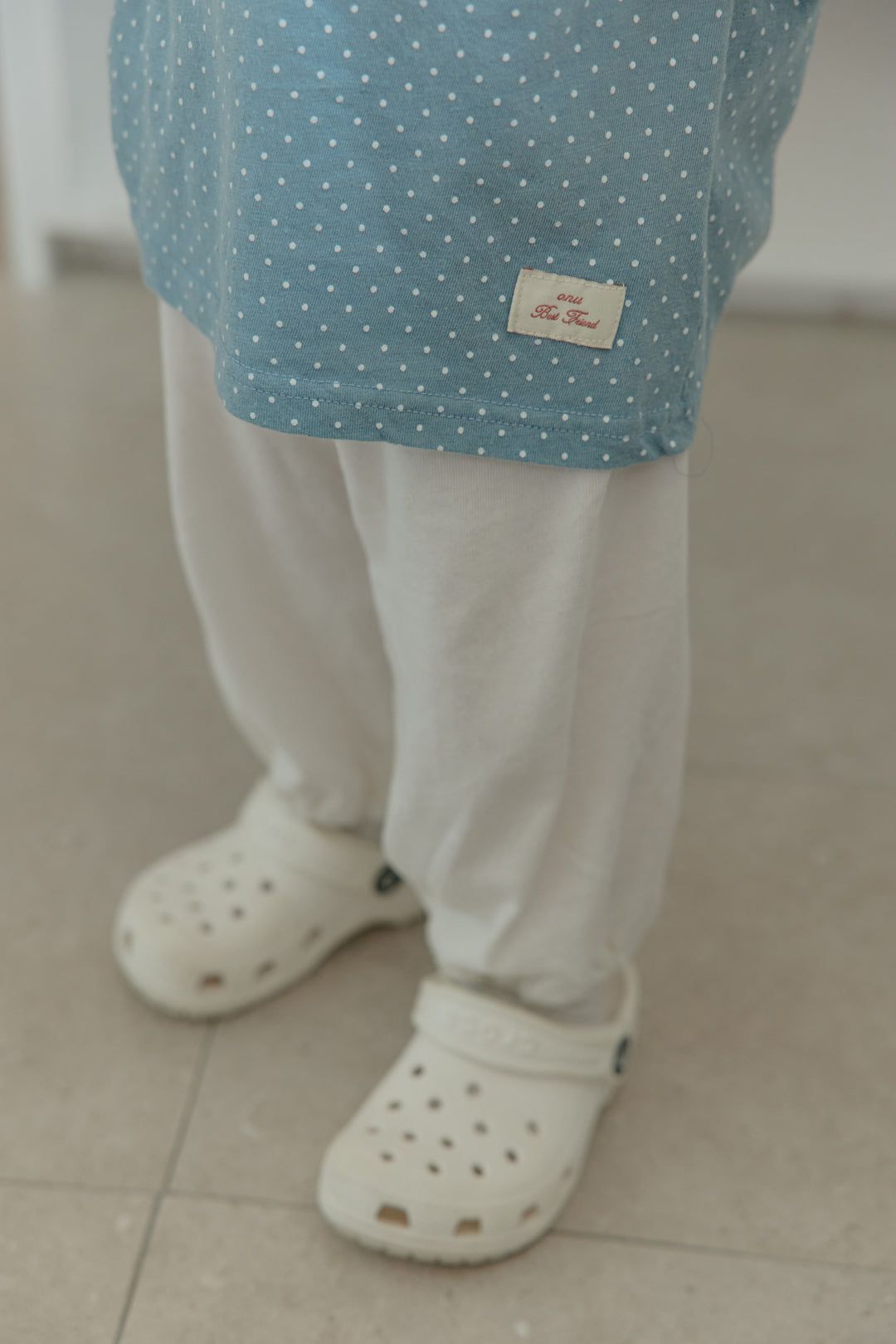 【PREORDER受付終了、ご希望はお問い合わせください。】33.Dot collar short sleeve tee