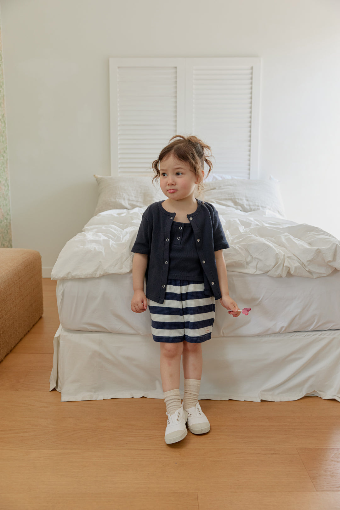 【PREORDER受付終了、ご希望はお問い合わせください。】30.Waffle denim pants
