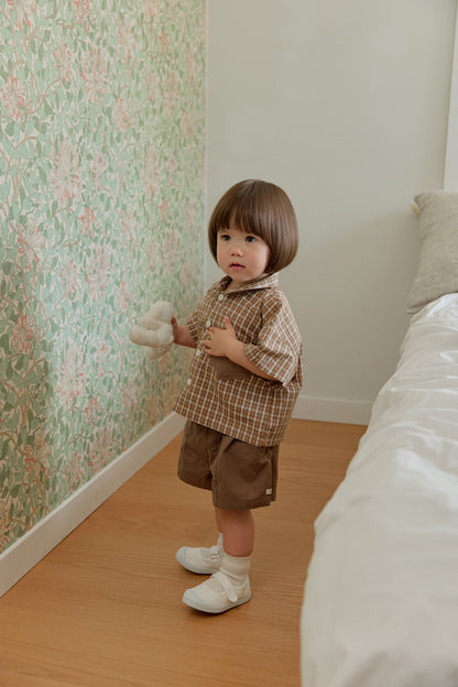 【PREORDER受付終了、ご希望はお問い合わせください。】42.Summer check shirt