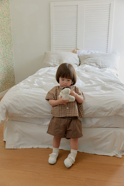 【PREORDER受付終了、ご希望はお問い合わせください。】42.Summer check shirt