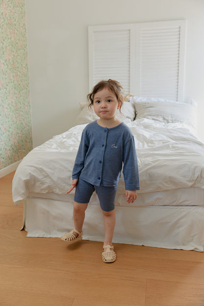 【PREORDER受付終了、ご希望はお問い合わせください。】34.Summer ribbed cardigan