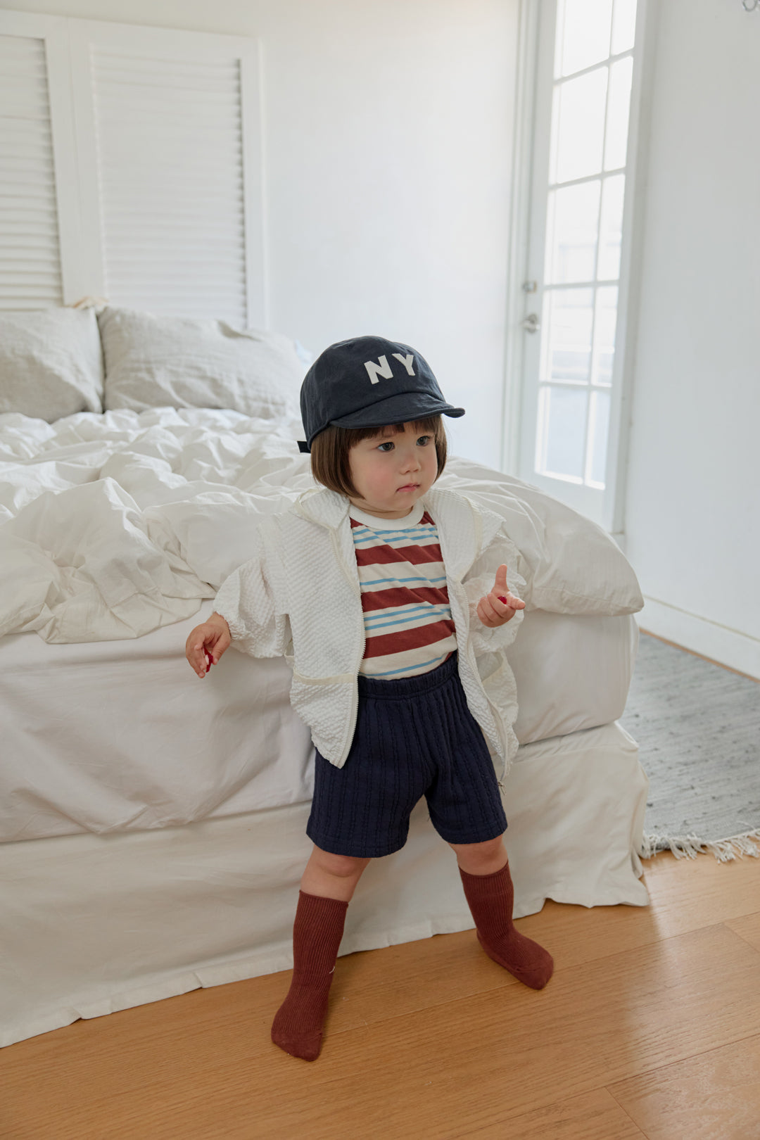 【PREORDER受付終了、ご希望はお問い合わせください。】47.Seersucker jumper